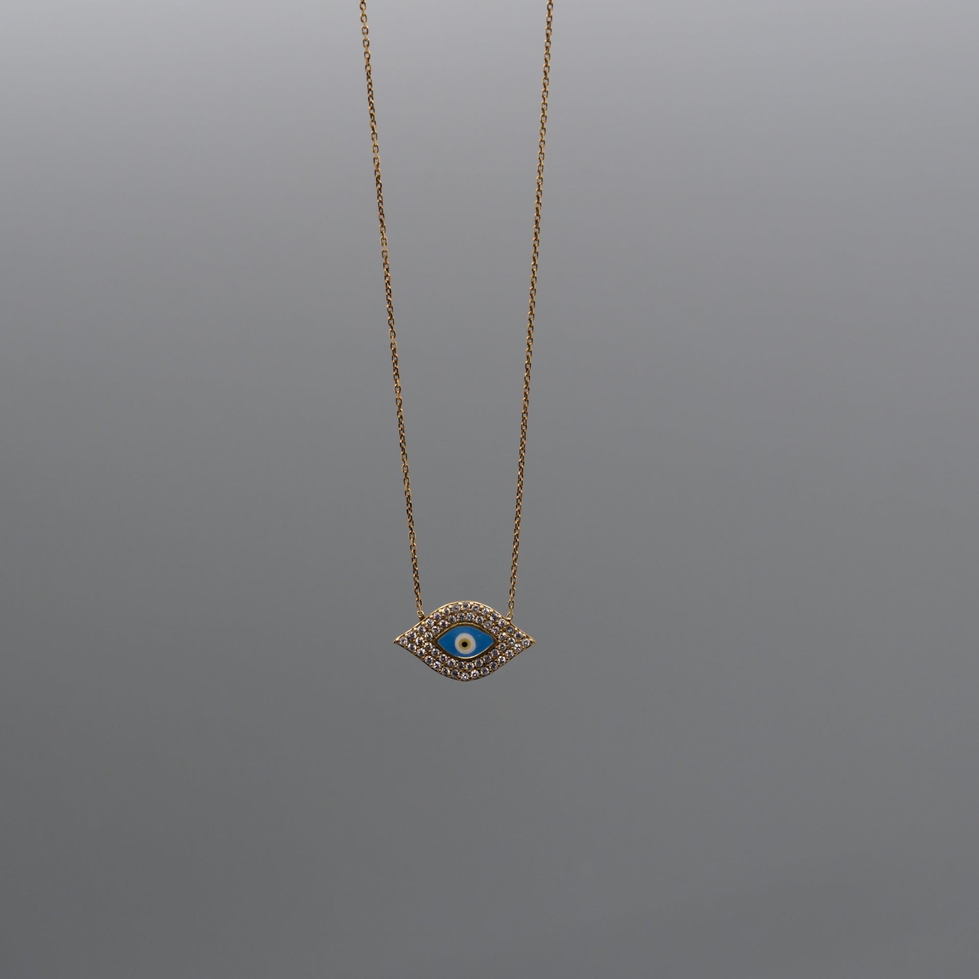 Large Evil eye necklace
