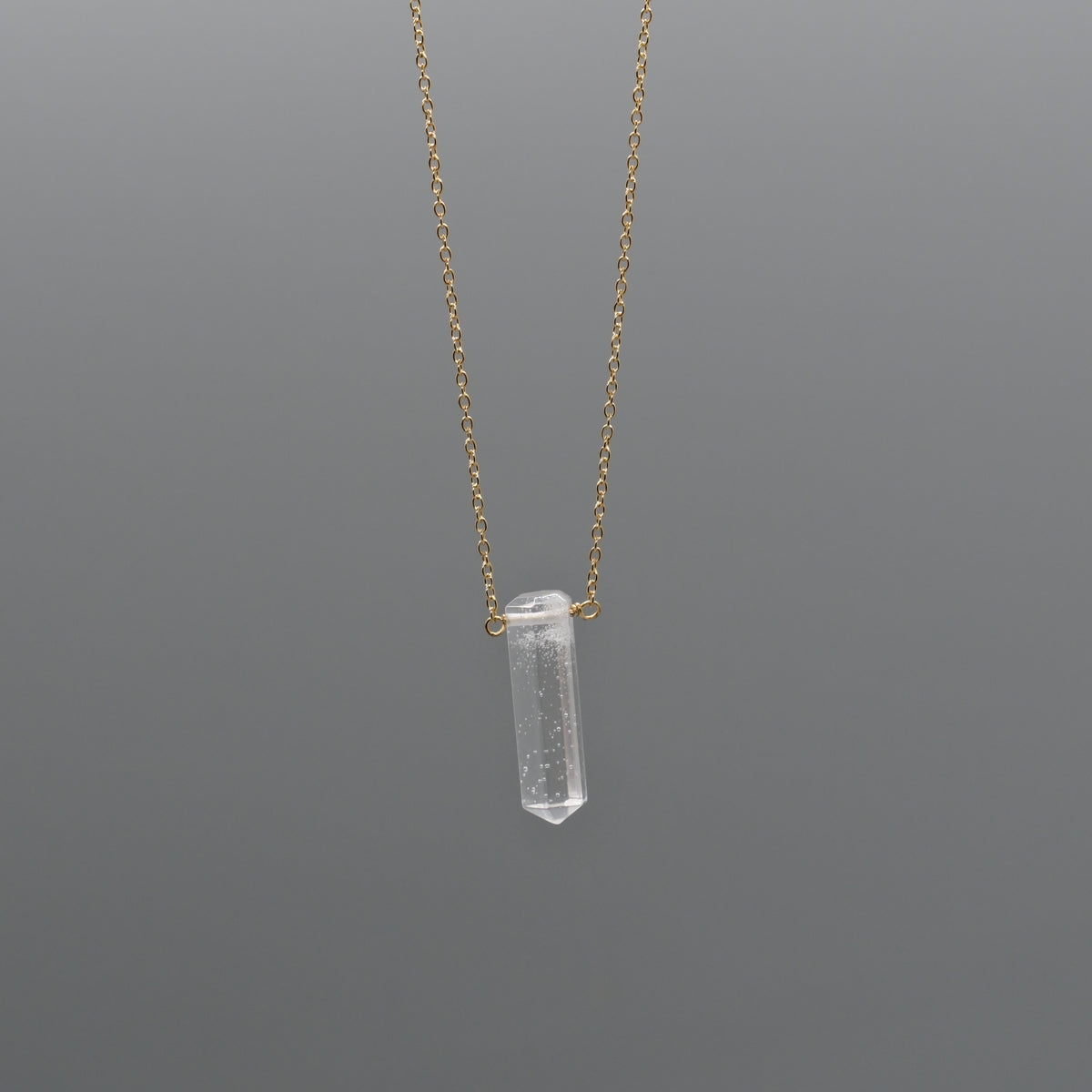 crystal glow necklace