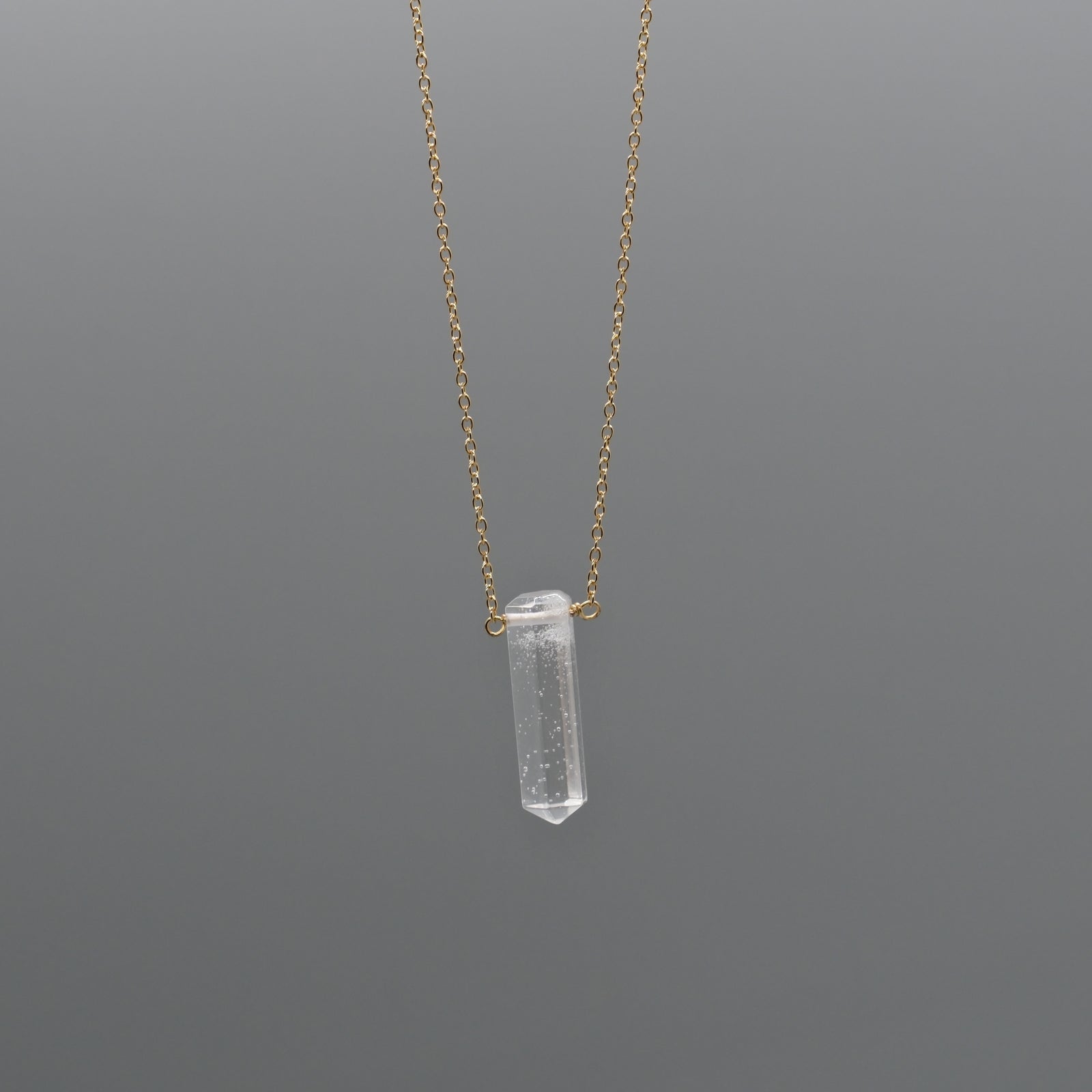 crystal glow necklace