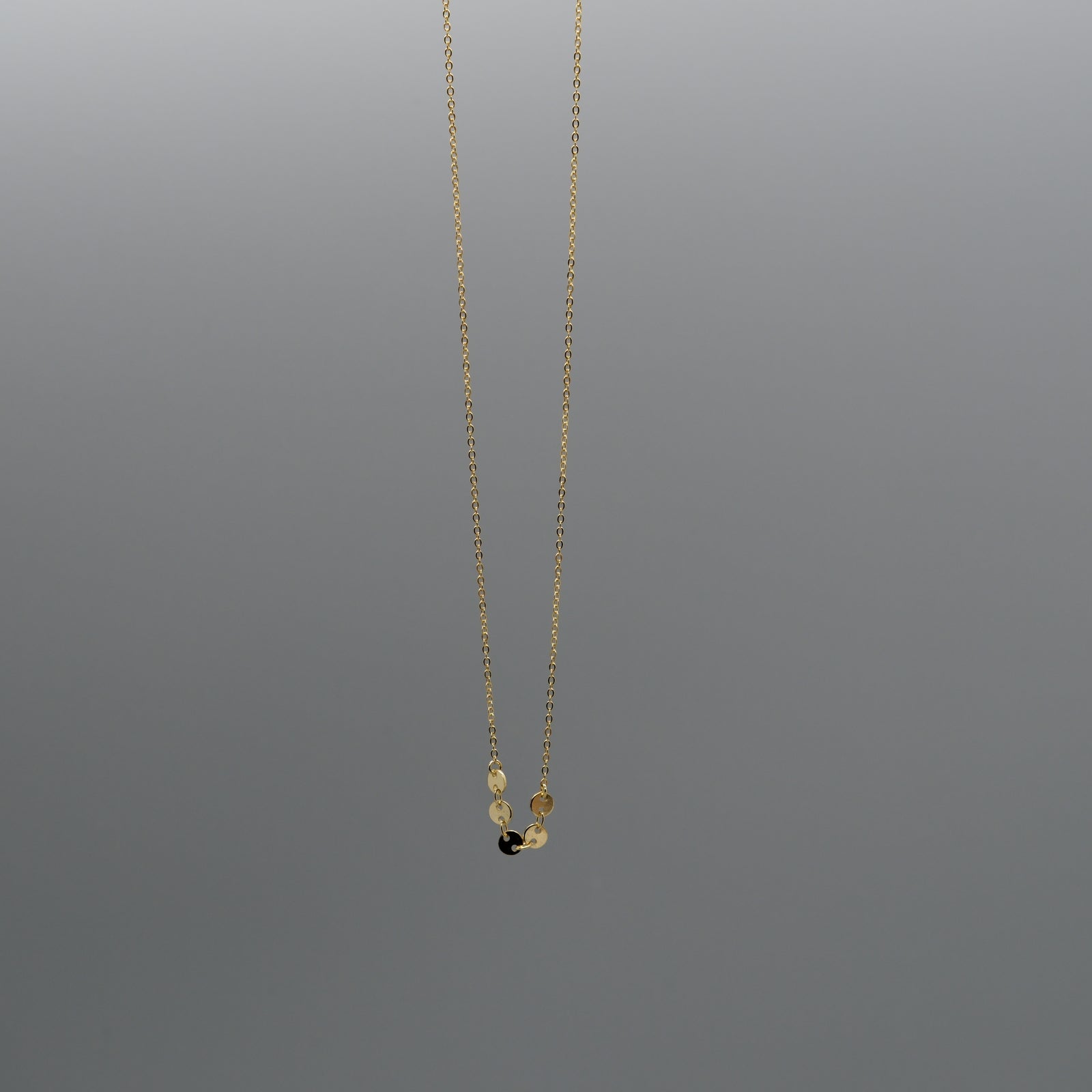little discs necklace
