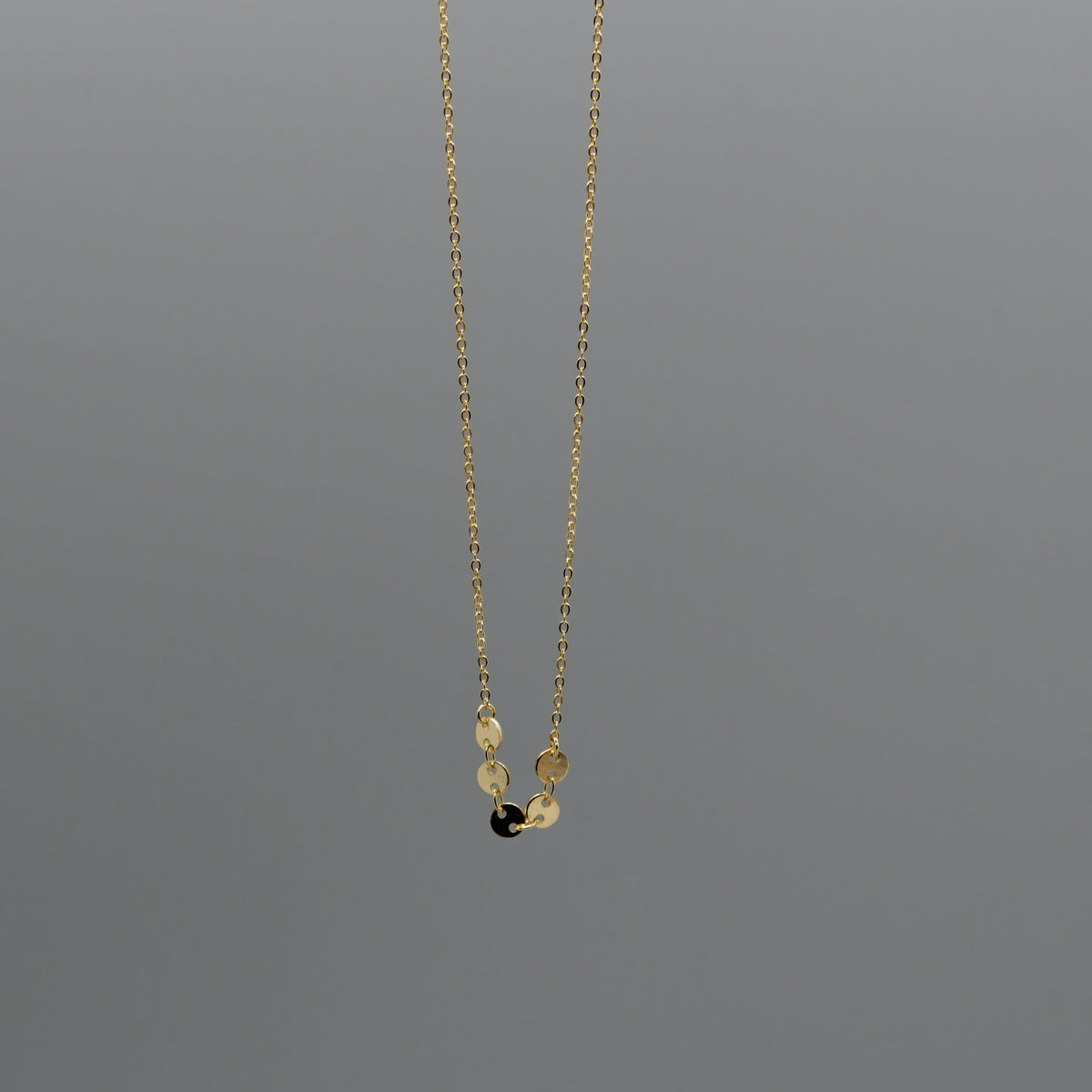little discs necklace