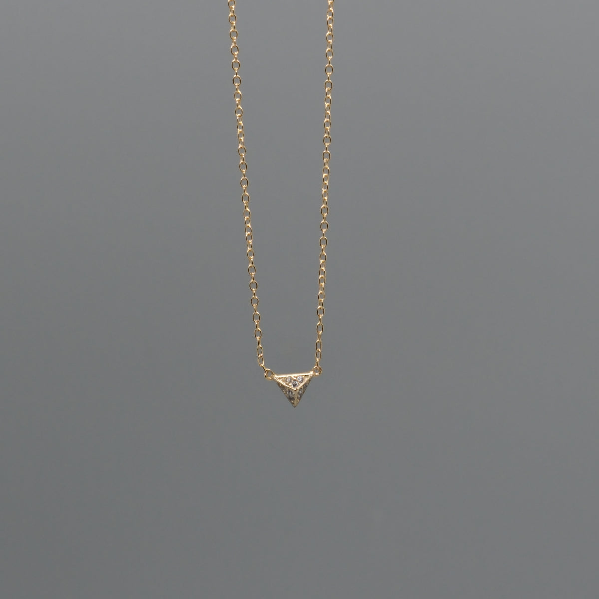 pyramid necklace