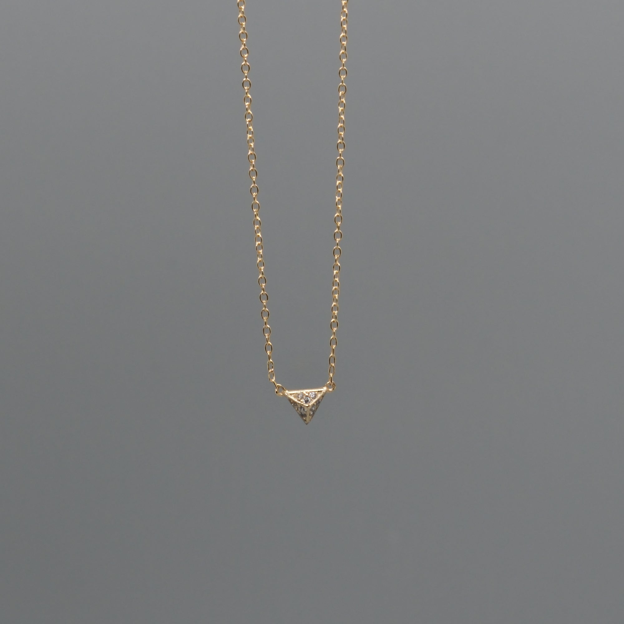 pyramid necklace