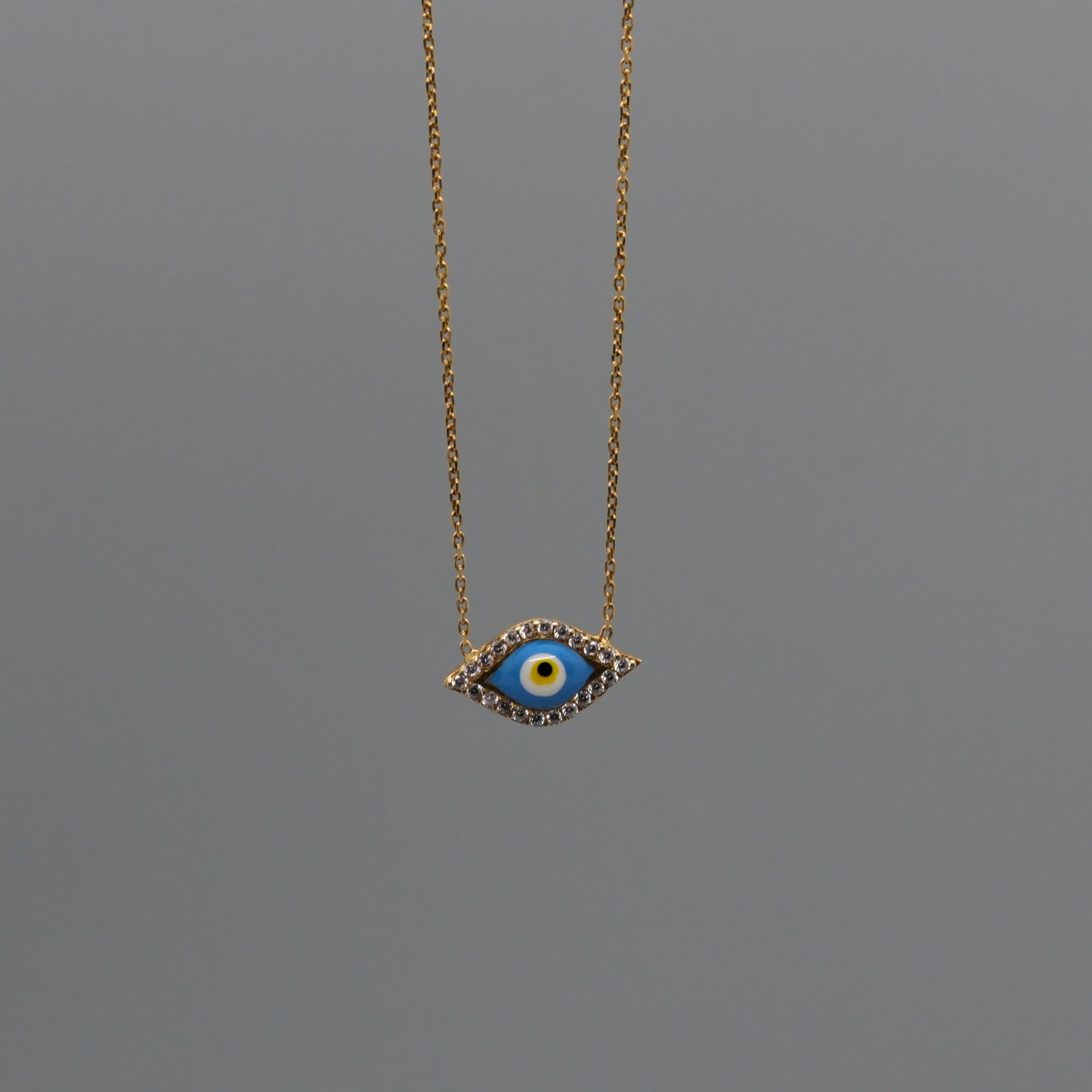 Small Evil eye necklace
