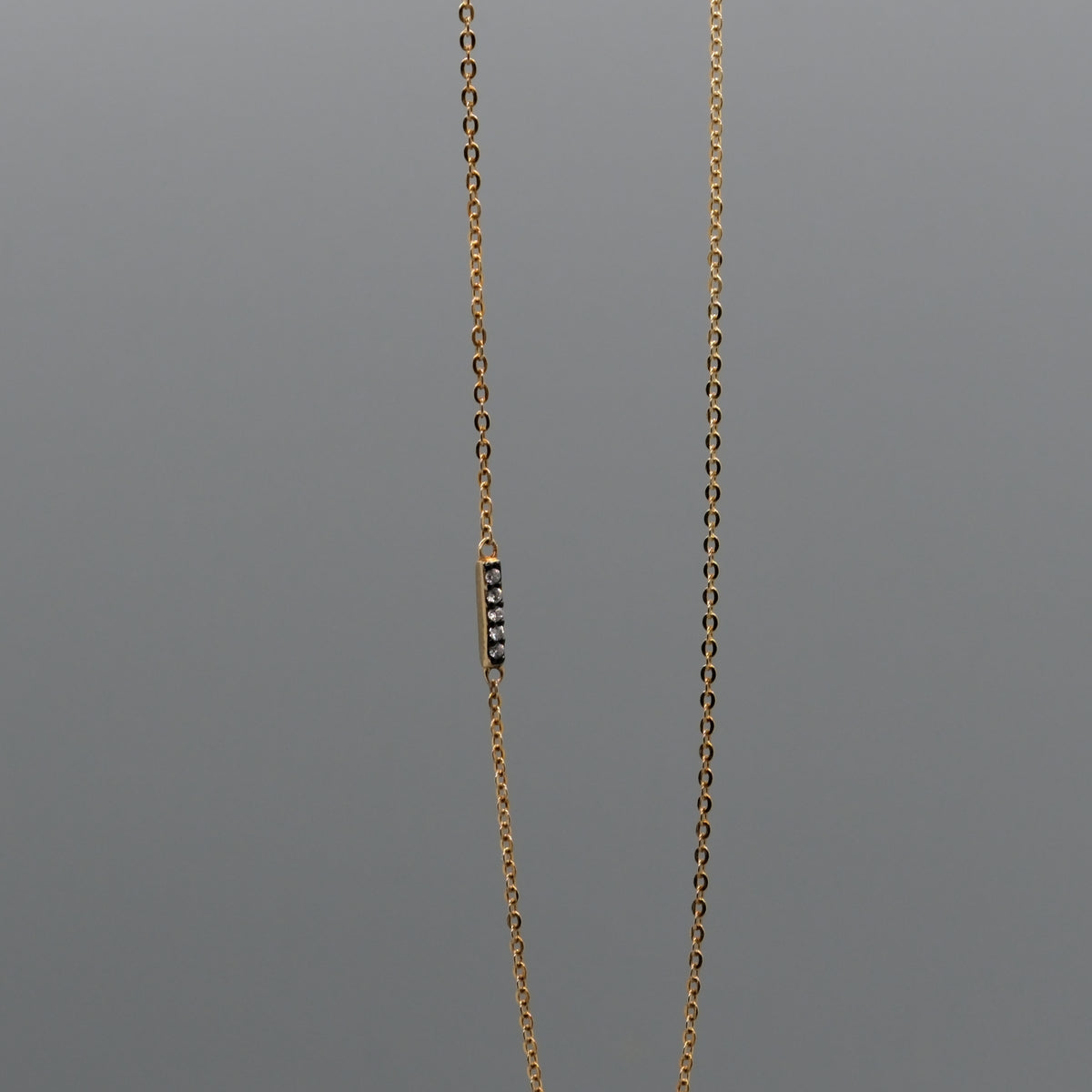 sparkle bar necklace