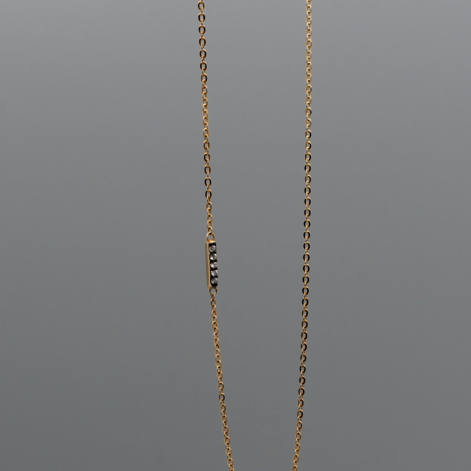 sparkle bar necklace