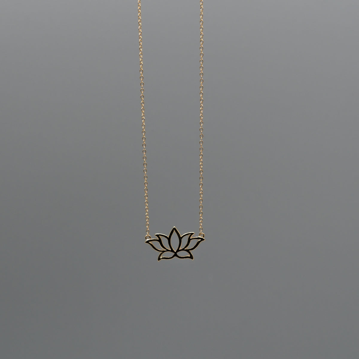 lotus necklace