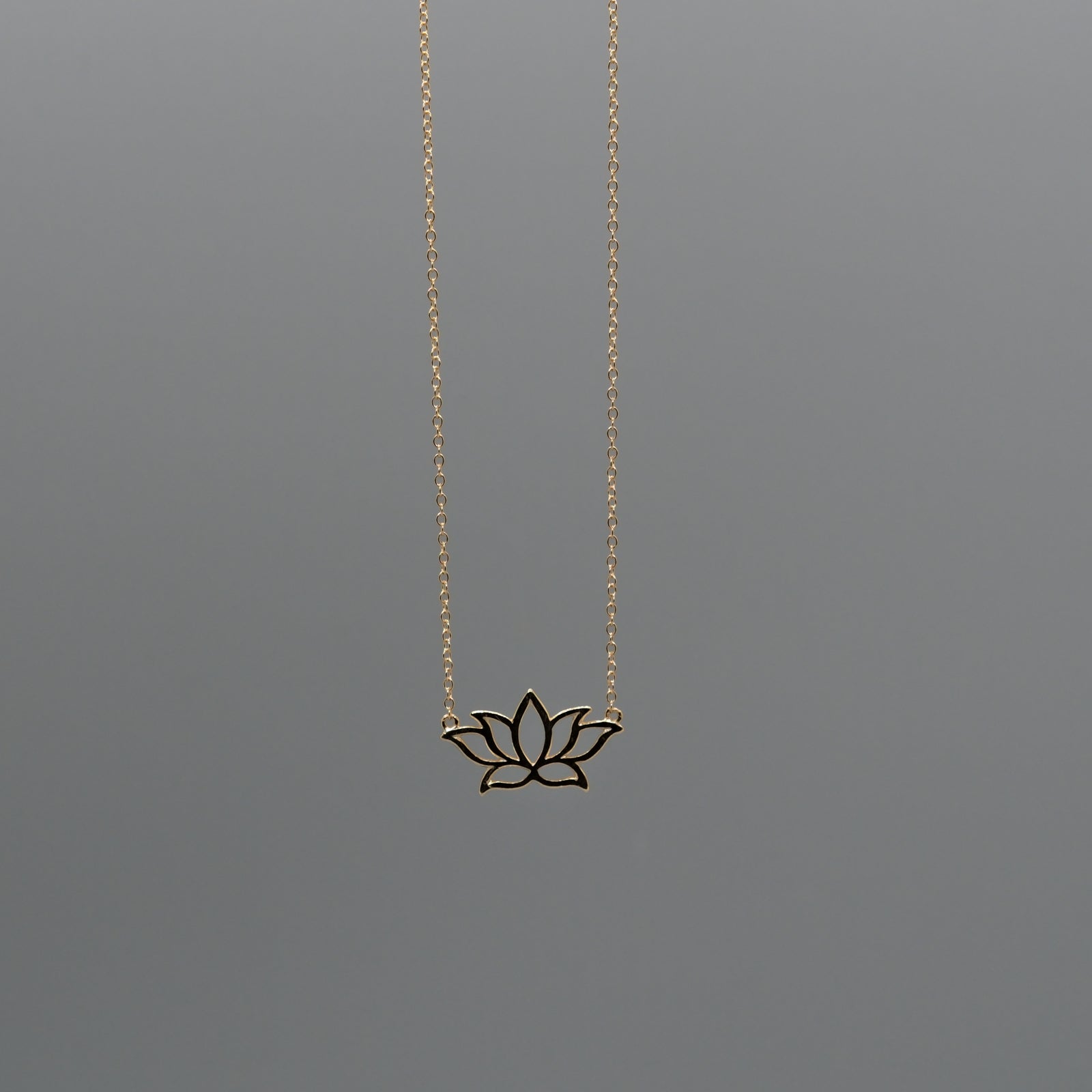 lotus necklace