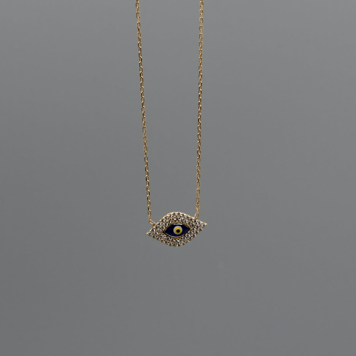 Small Evil eye necklace