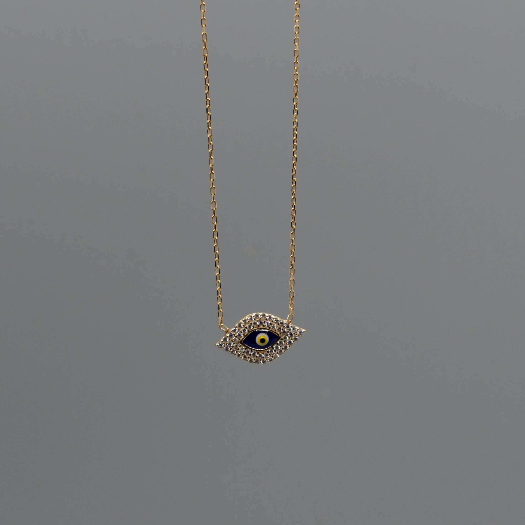 Small Evil eye necklace