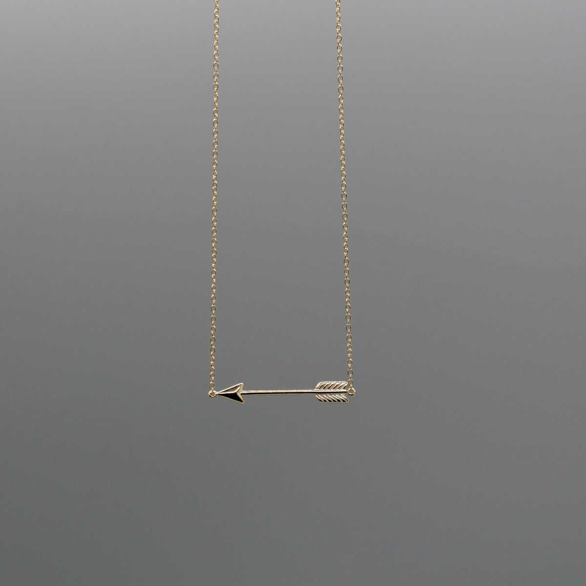 small arrow necklace