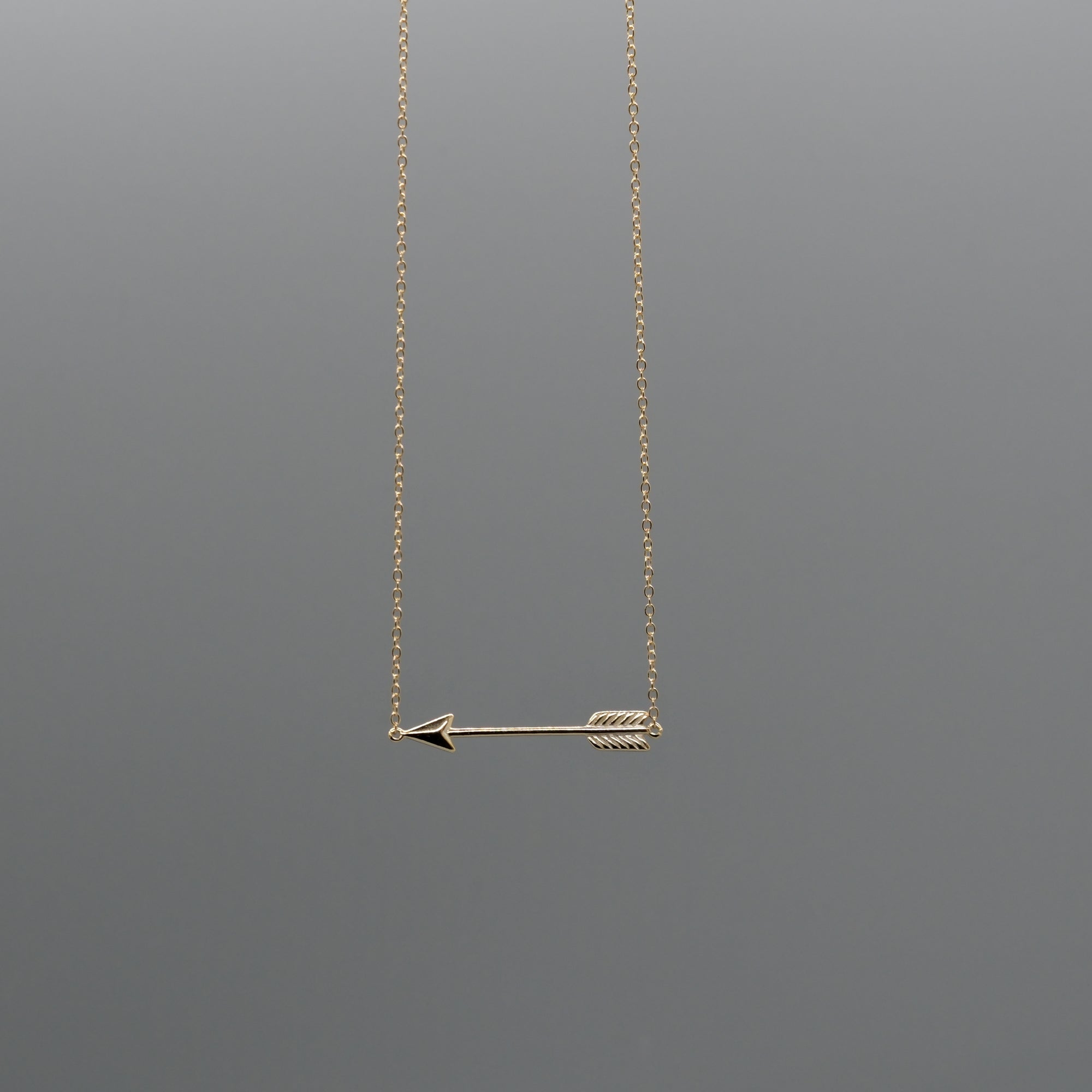 small arrow necklace