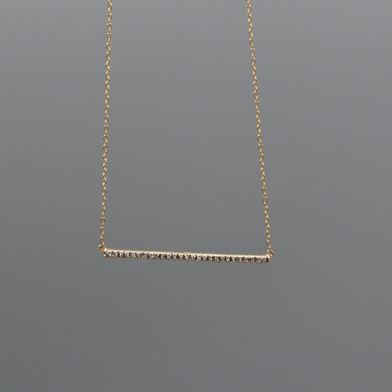 large bar necklace