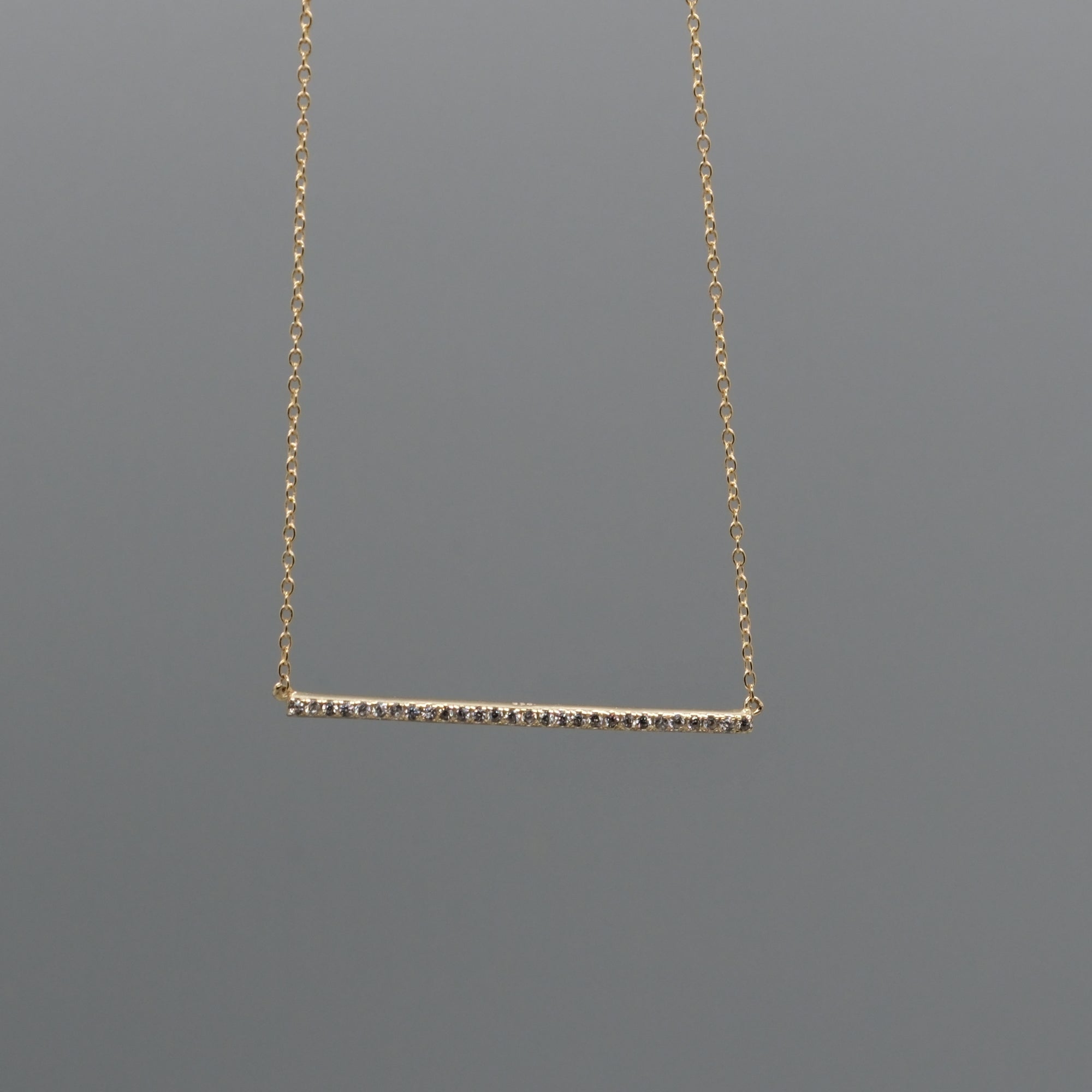 large bar necklace