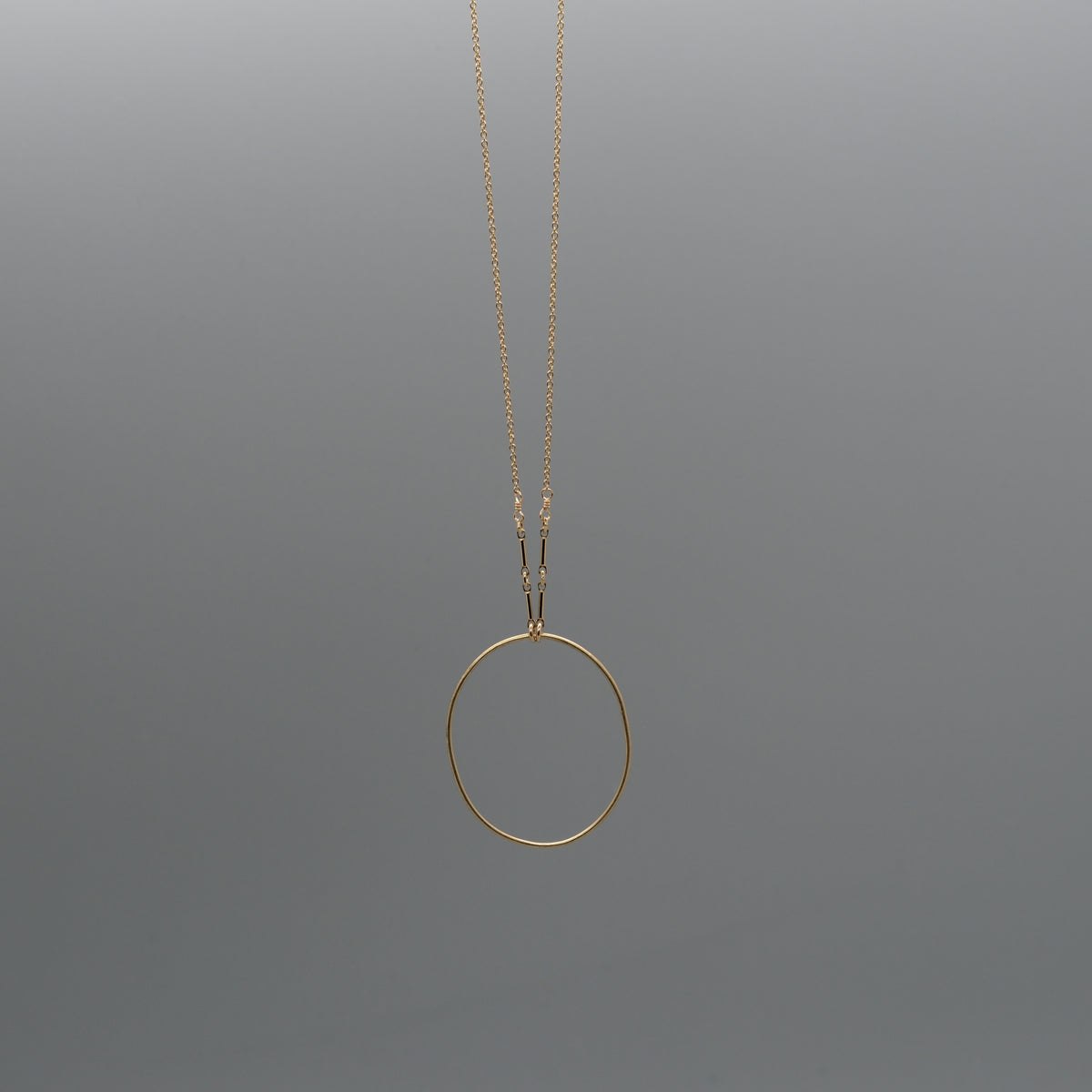 golden loop necklace