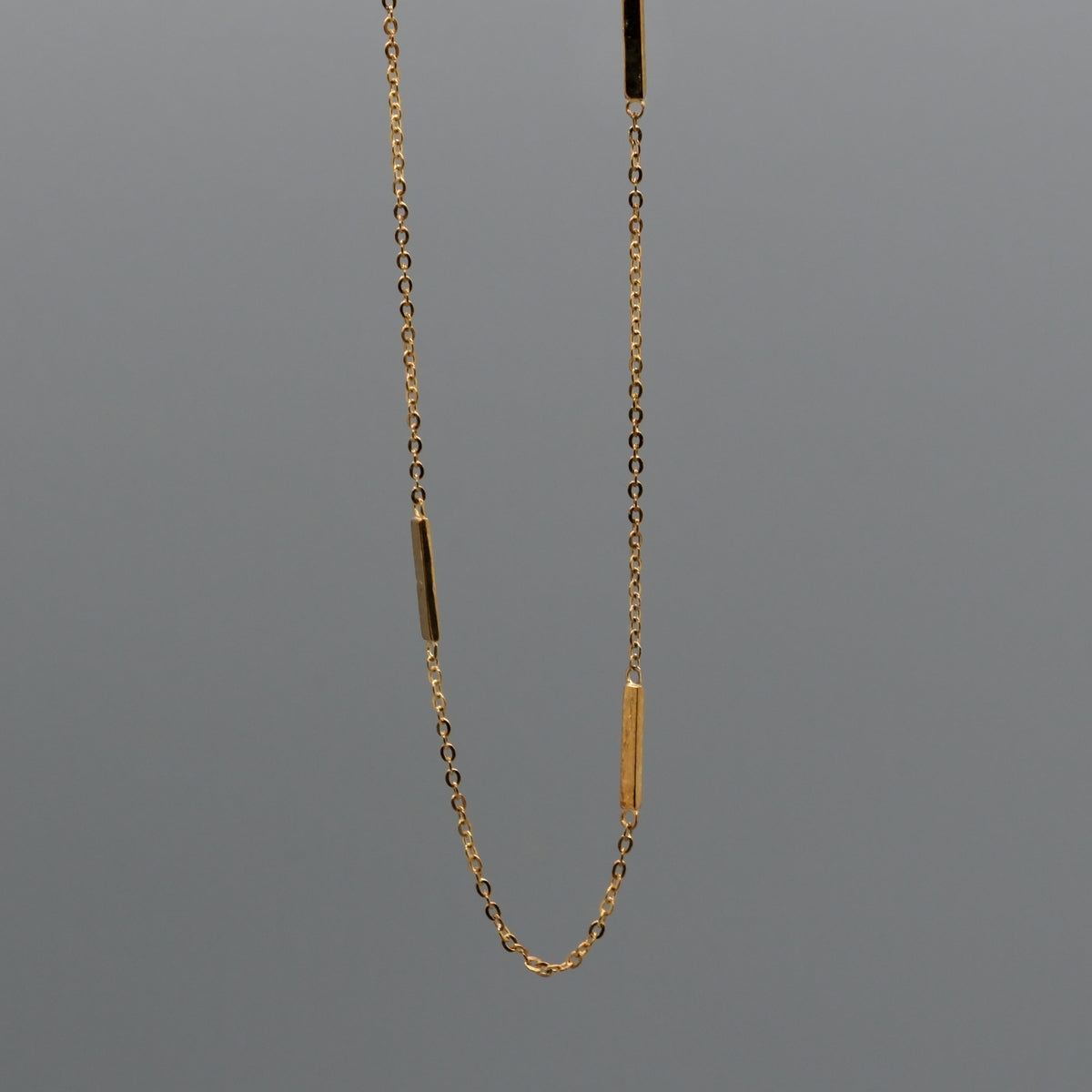 multiple bar necklace