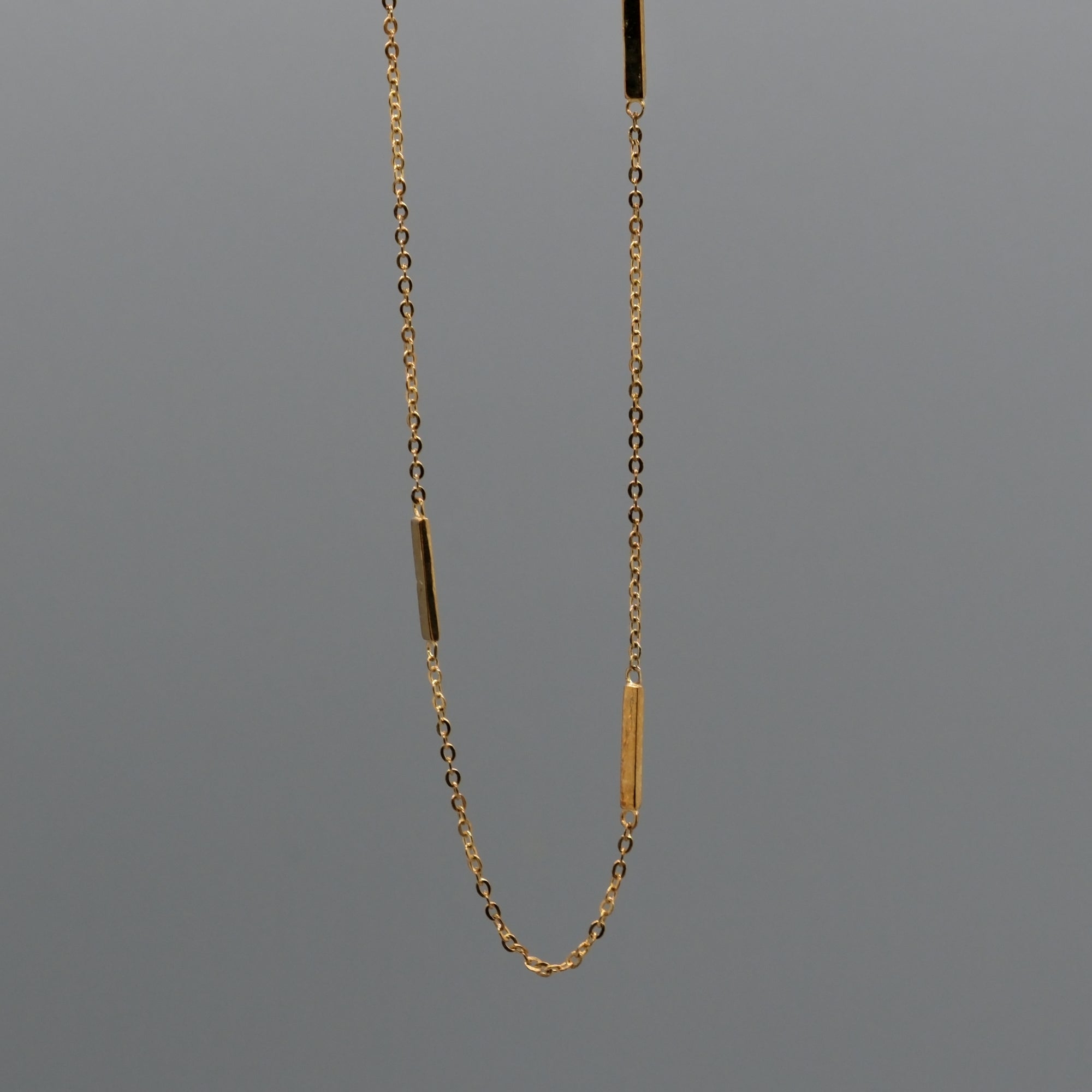 multiple bar necklace