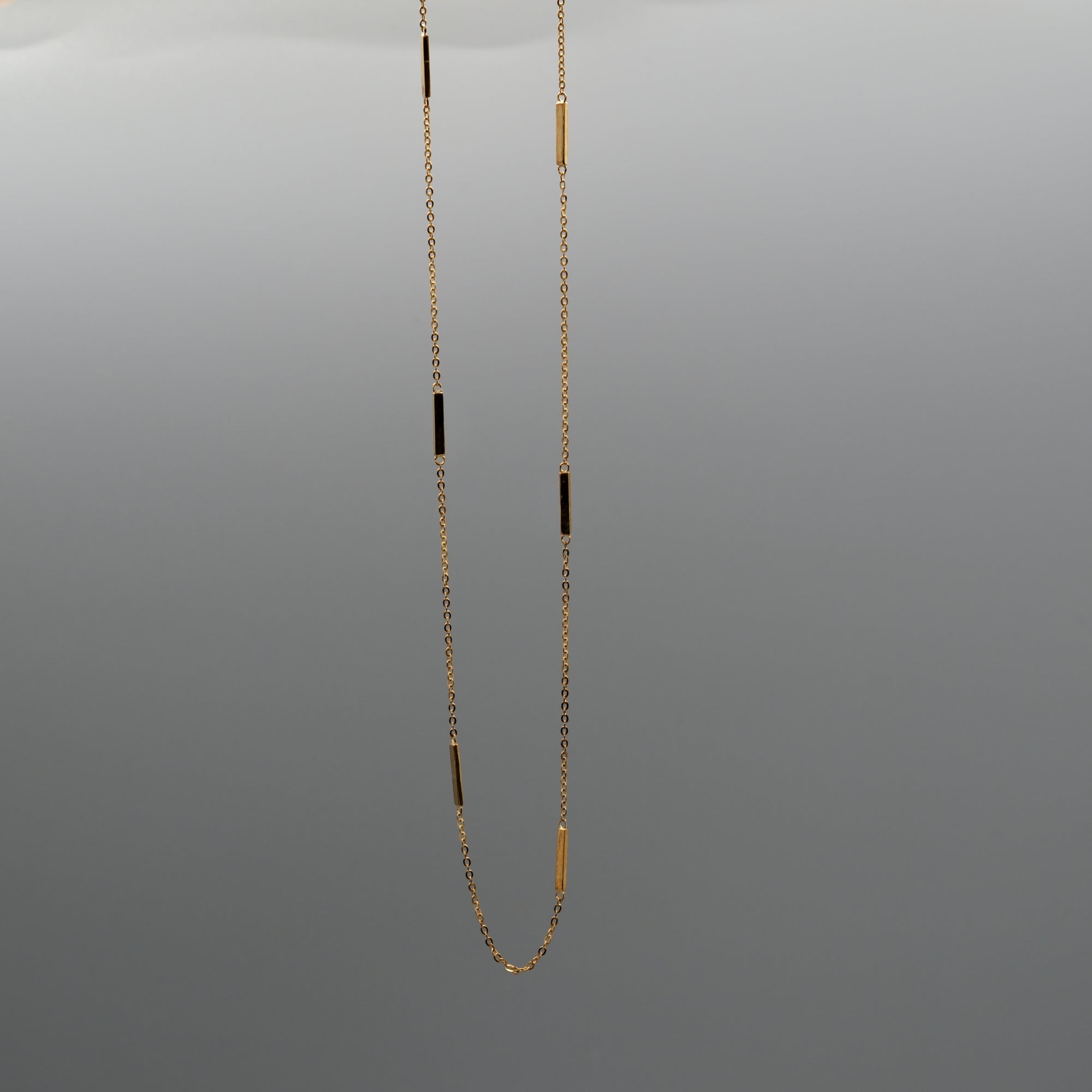 multiple bar necklace