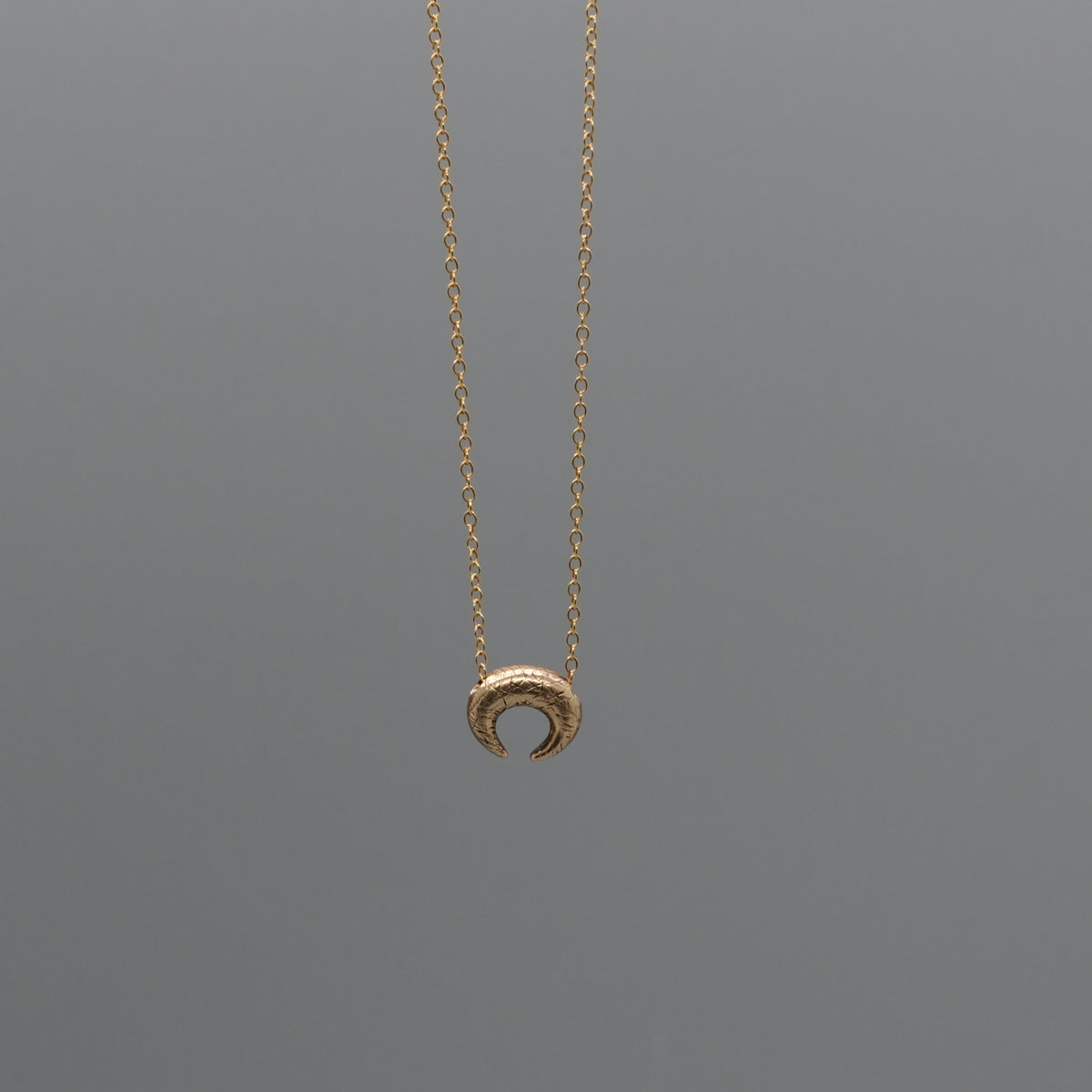 crescent moon necklace