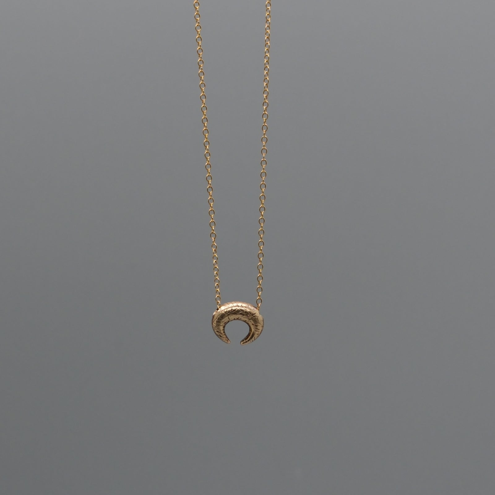 crescent moon necklace