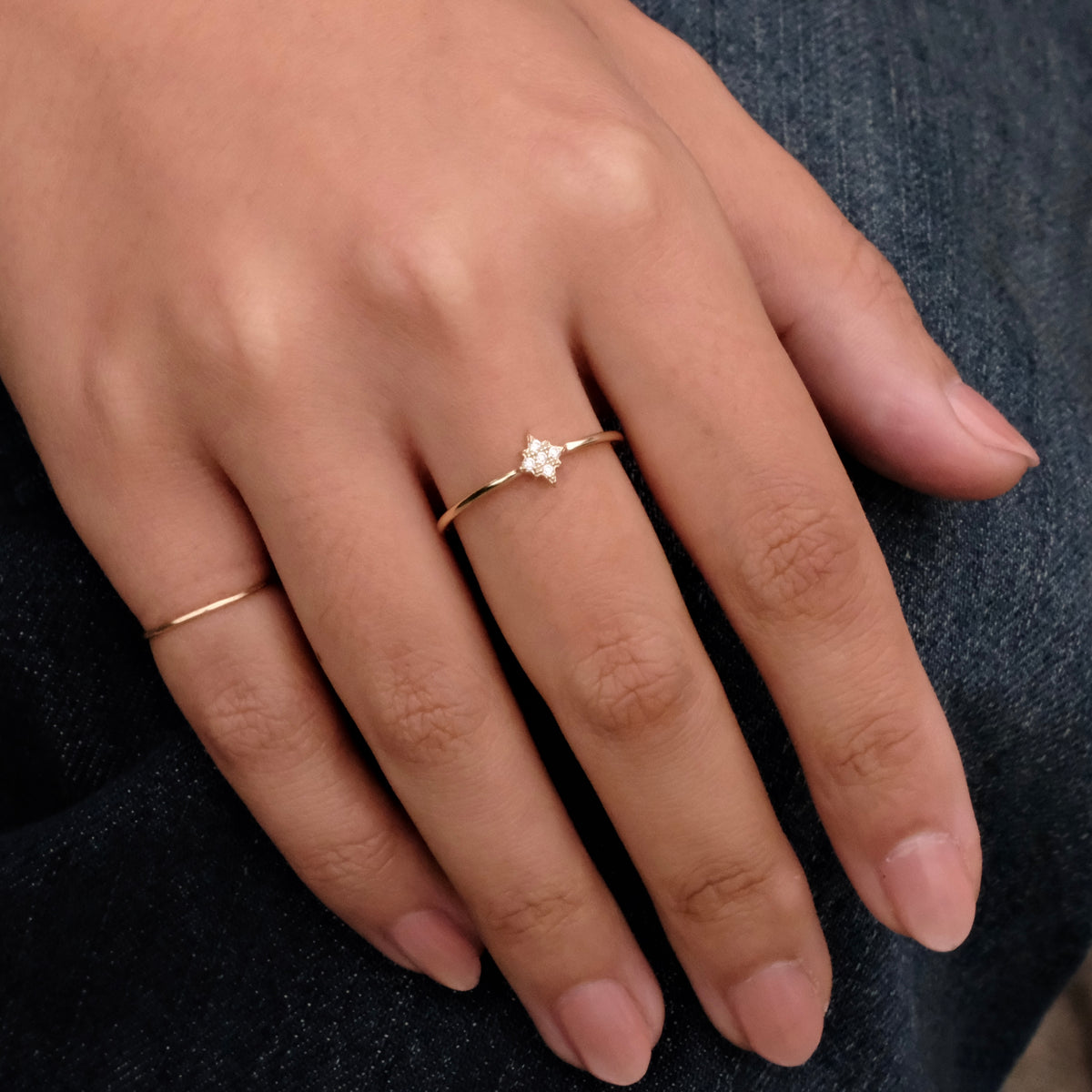 mini star ring