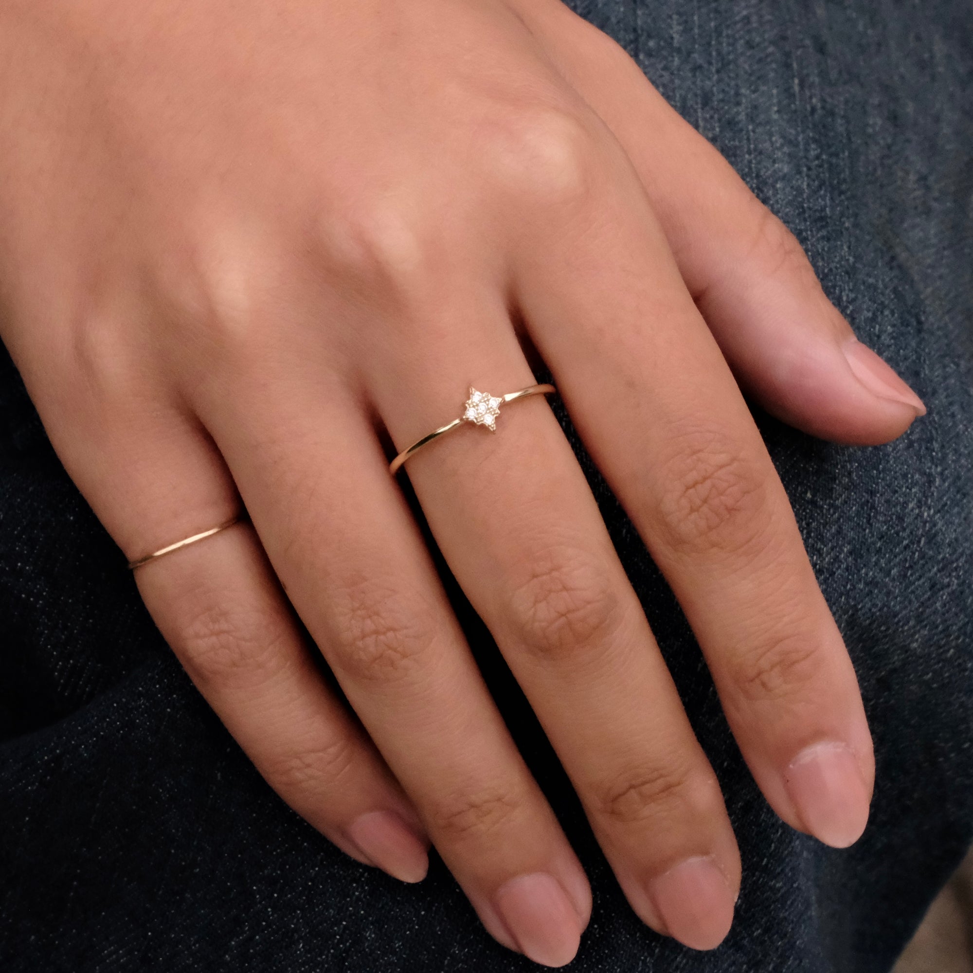 mini star ring