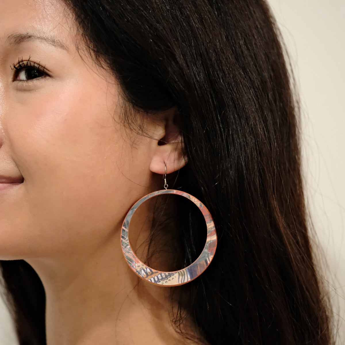 big hoop earrings