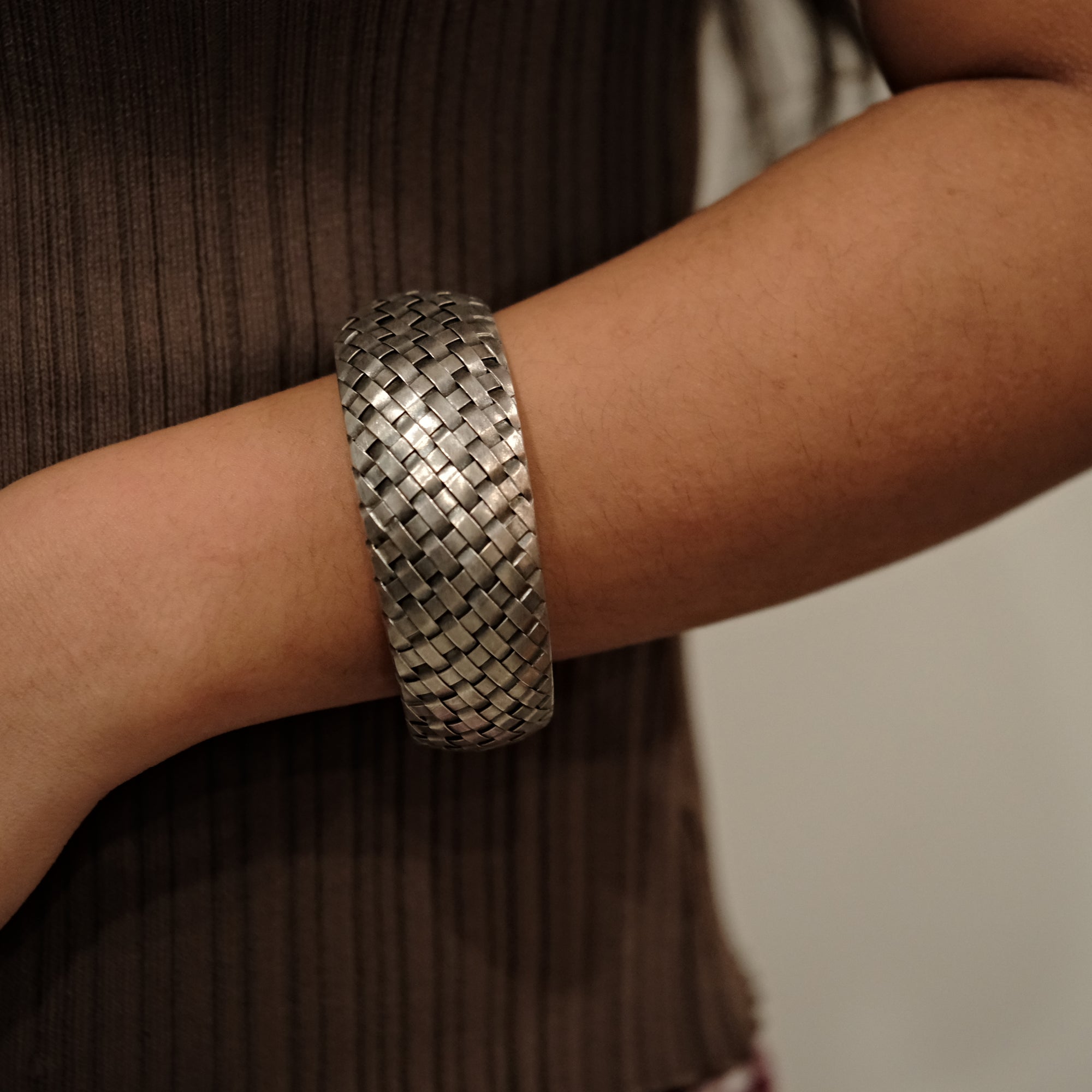 woven cuff bracelet