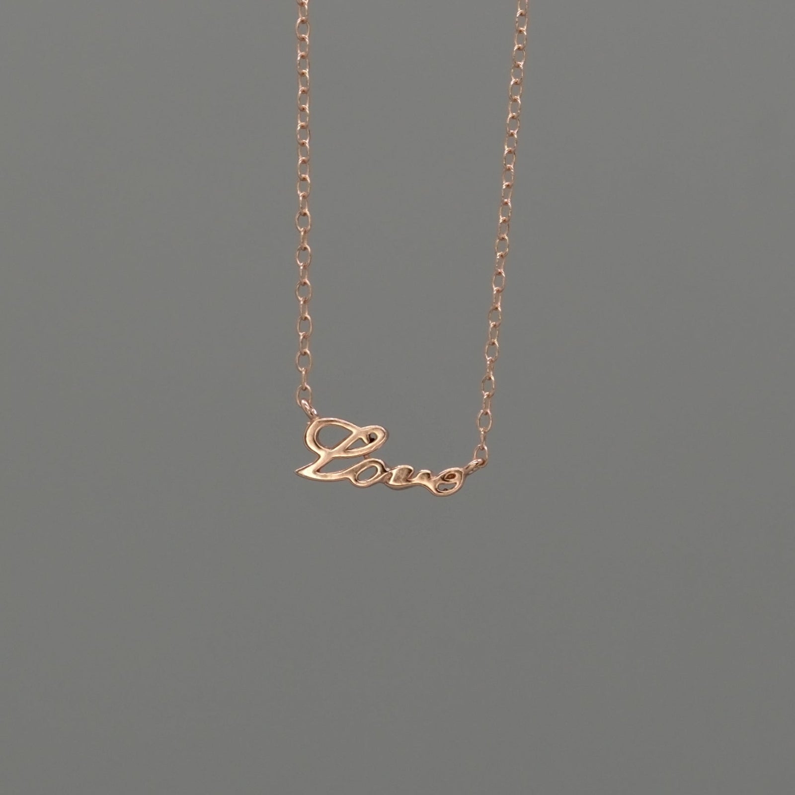 mini love necklace