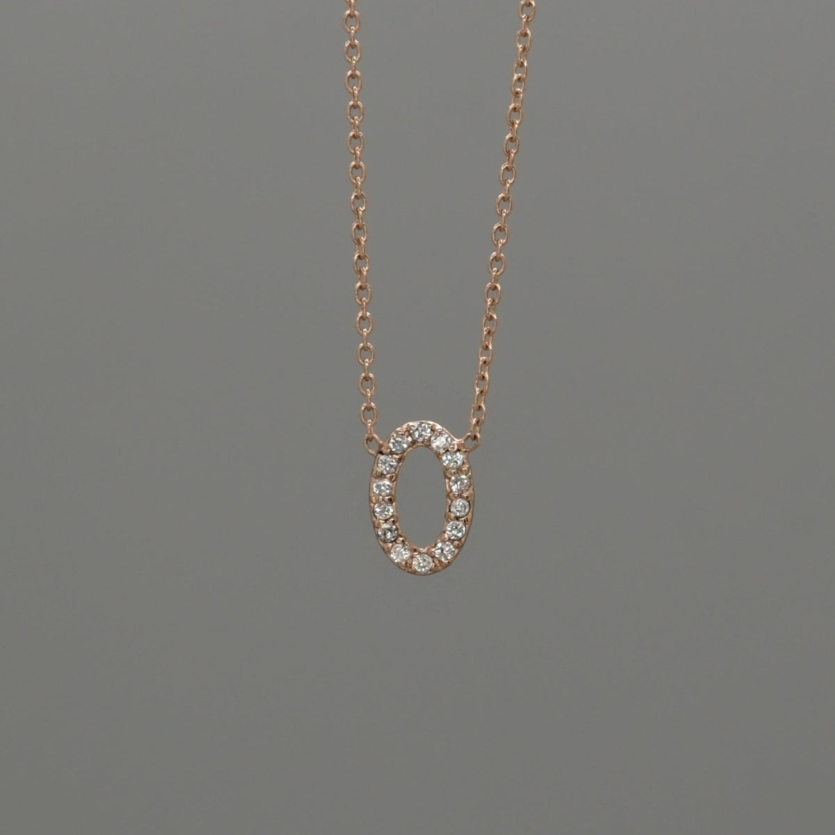 Oval necklace