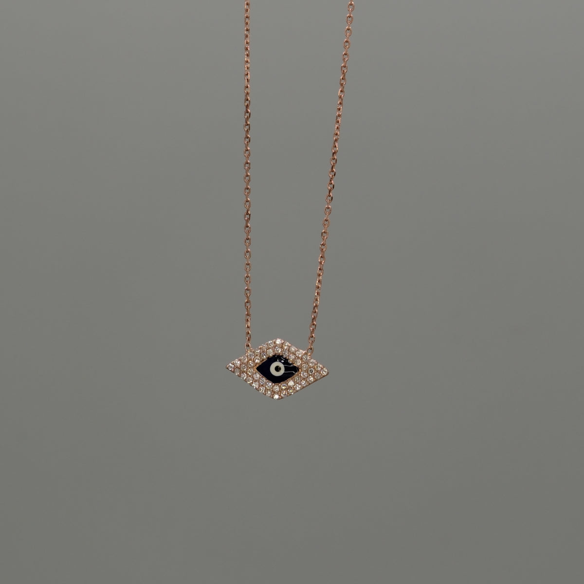 Small Evil eye necklace