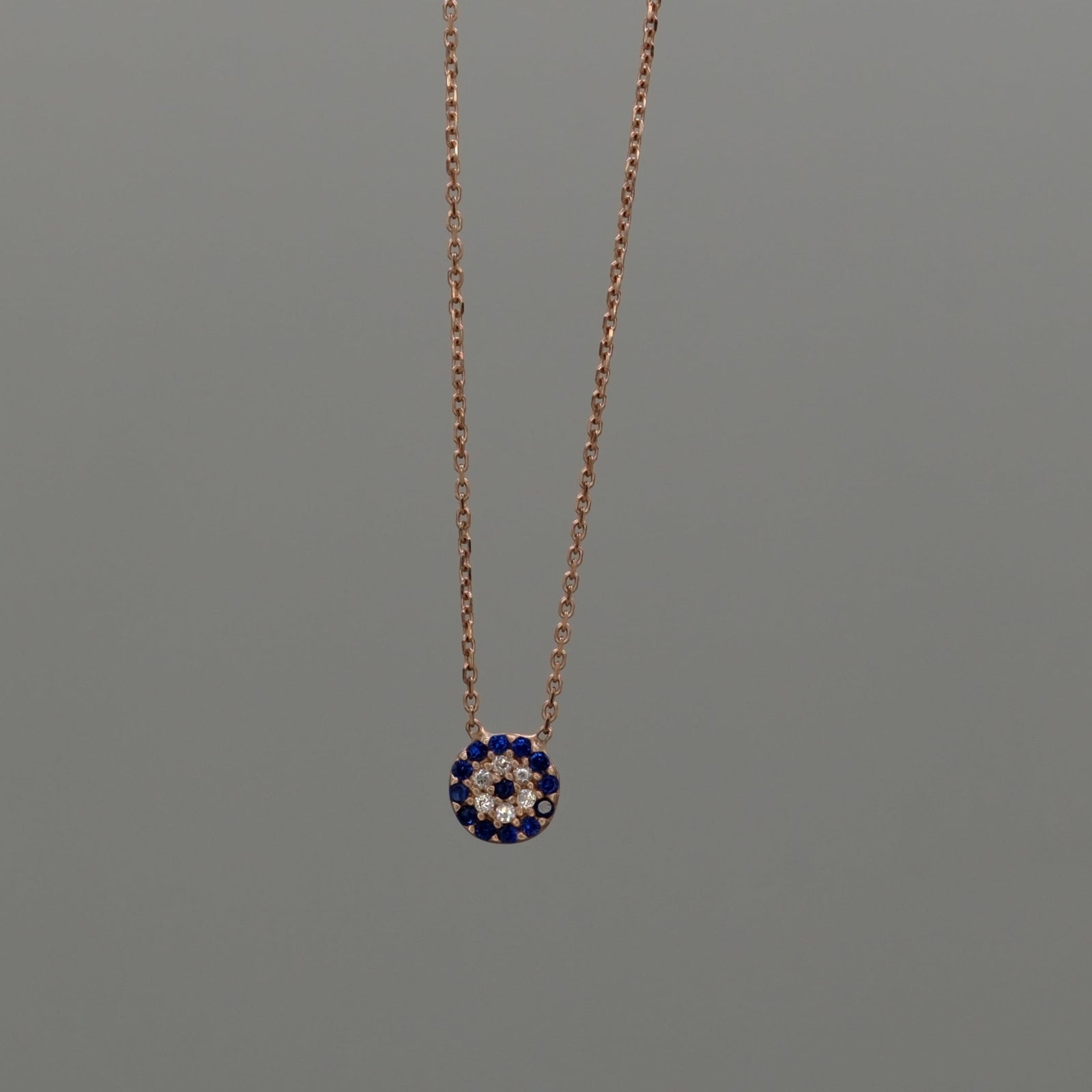 small evil eye necklace