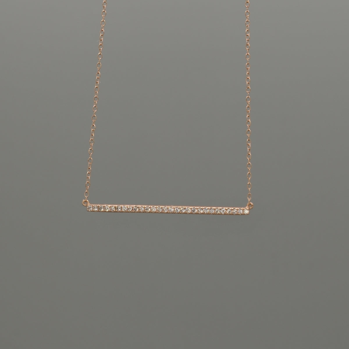 large bar necklace