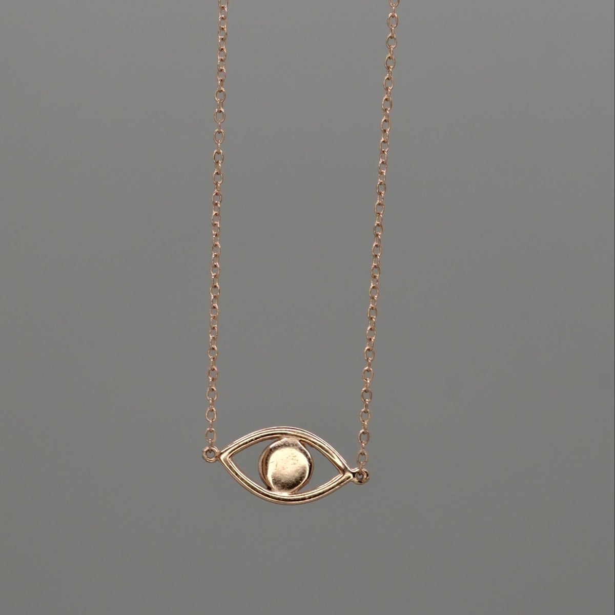 plain evil eye necklace