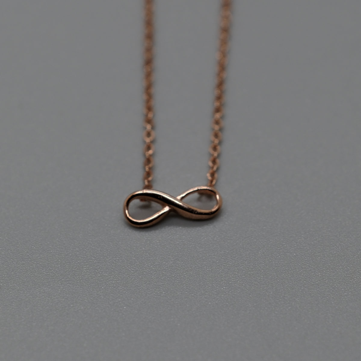 plain infinity necklace