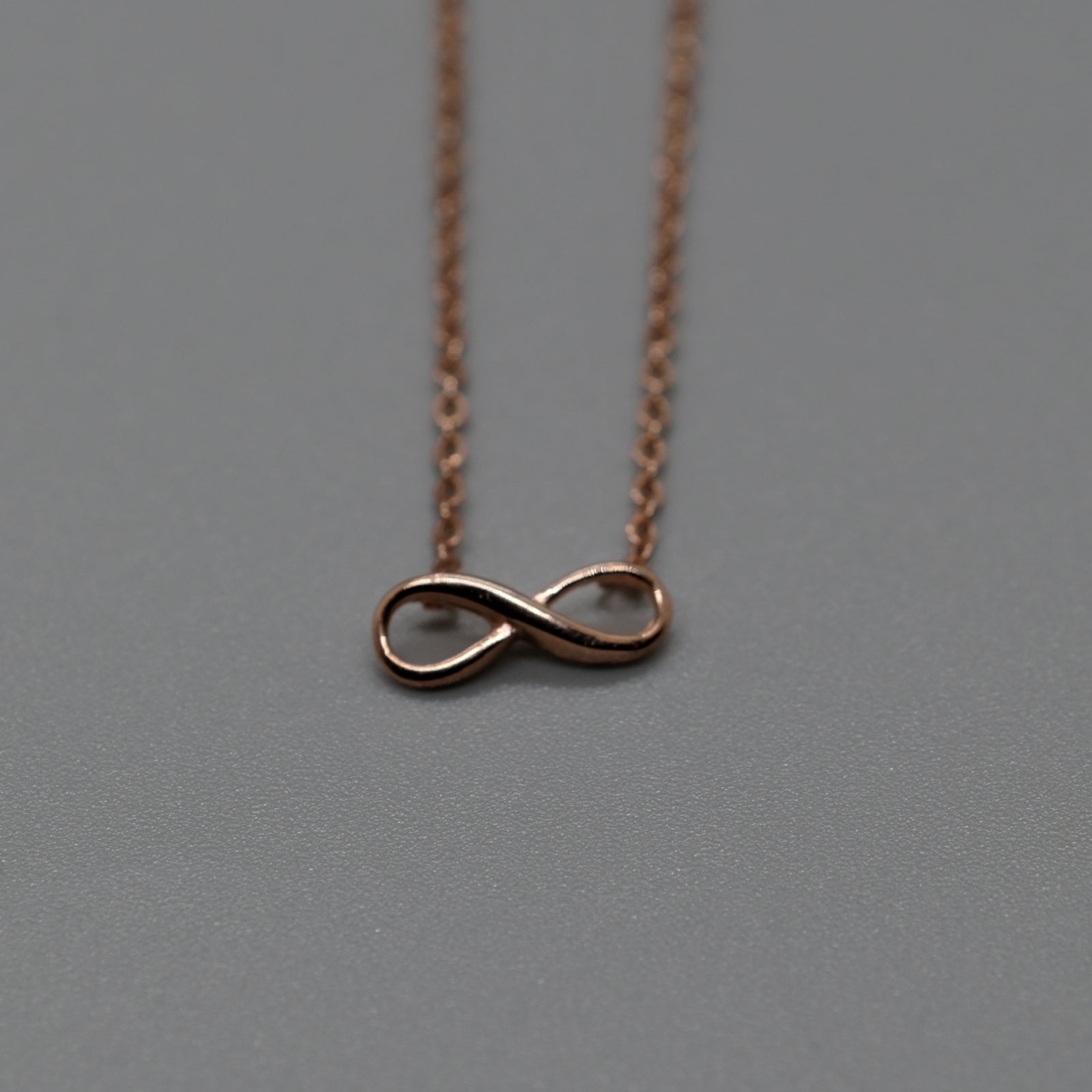 plain infinity necklace