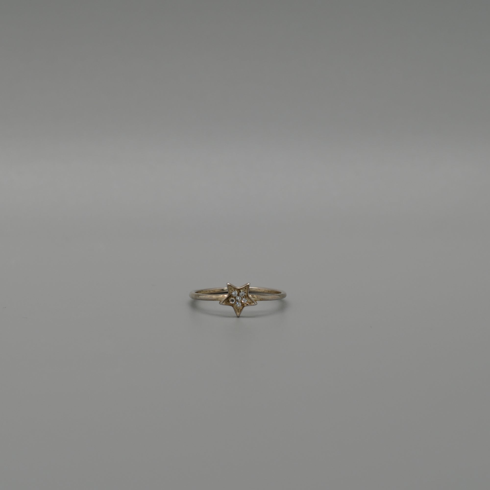 Star with CZ Ring
