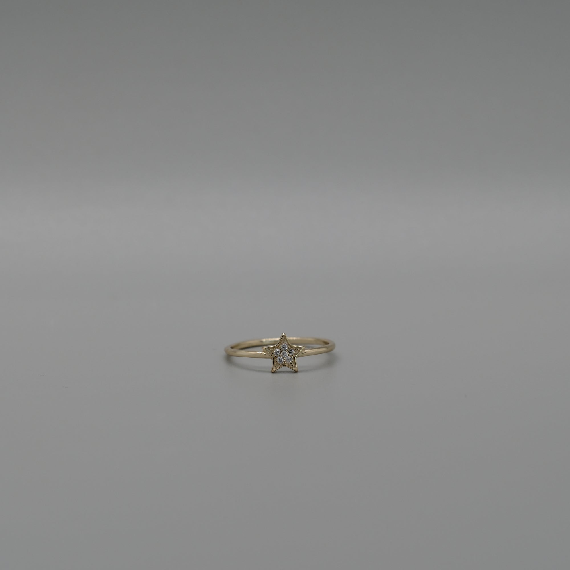 Star with CZ Ring