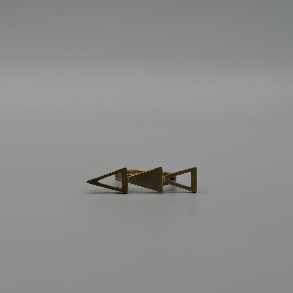 geometric triangle ring