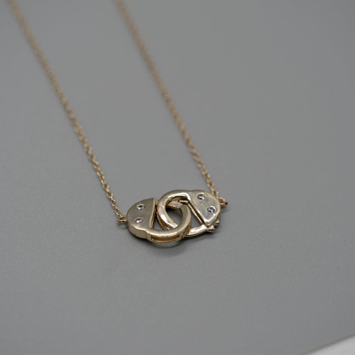 linked in love necklace