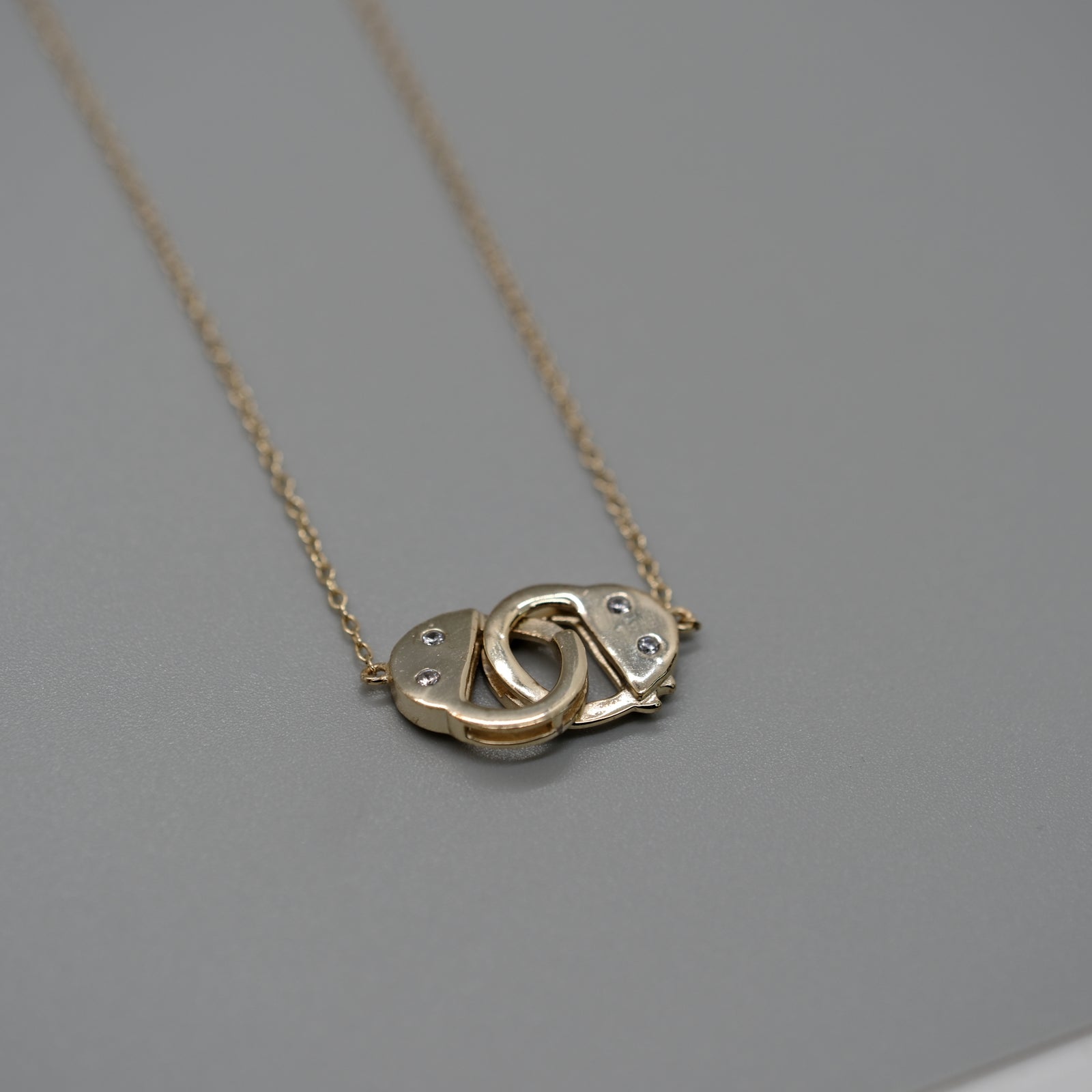linked in love necklace