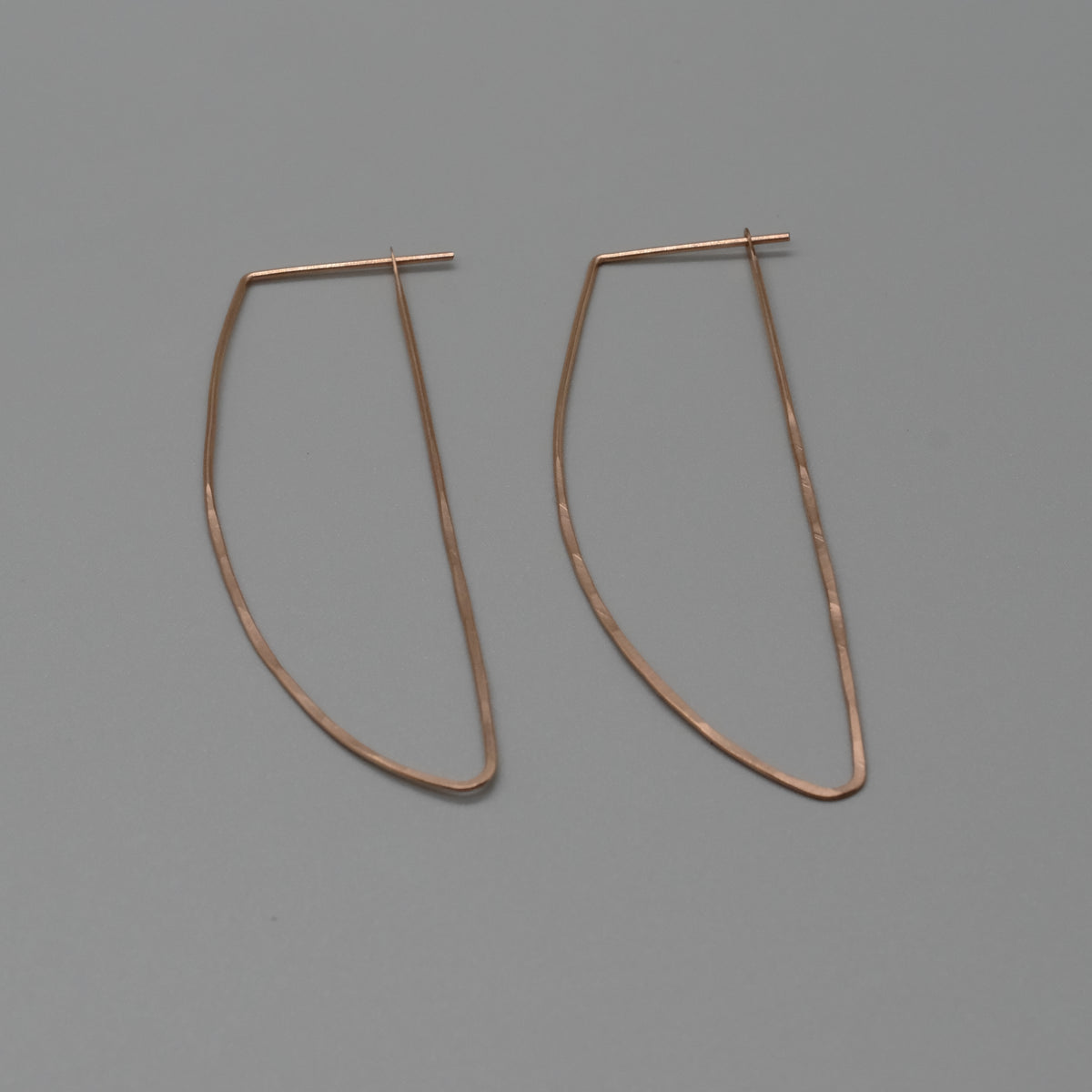 Rose Curve Hoops