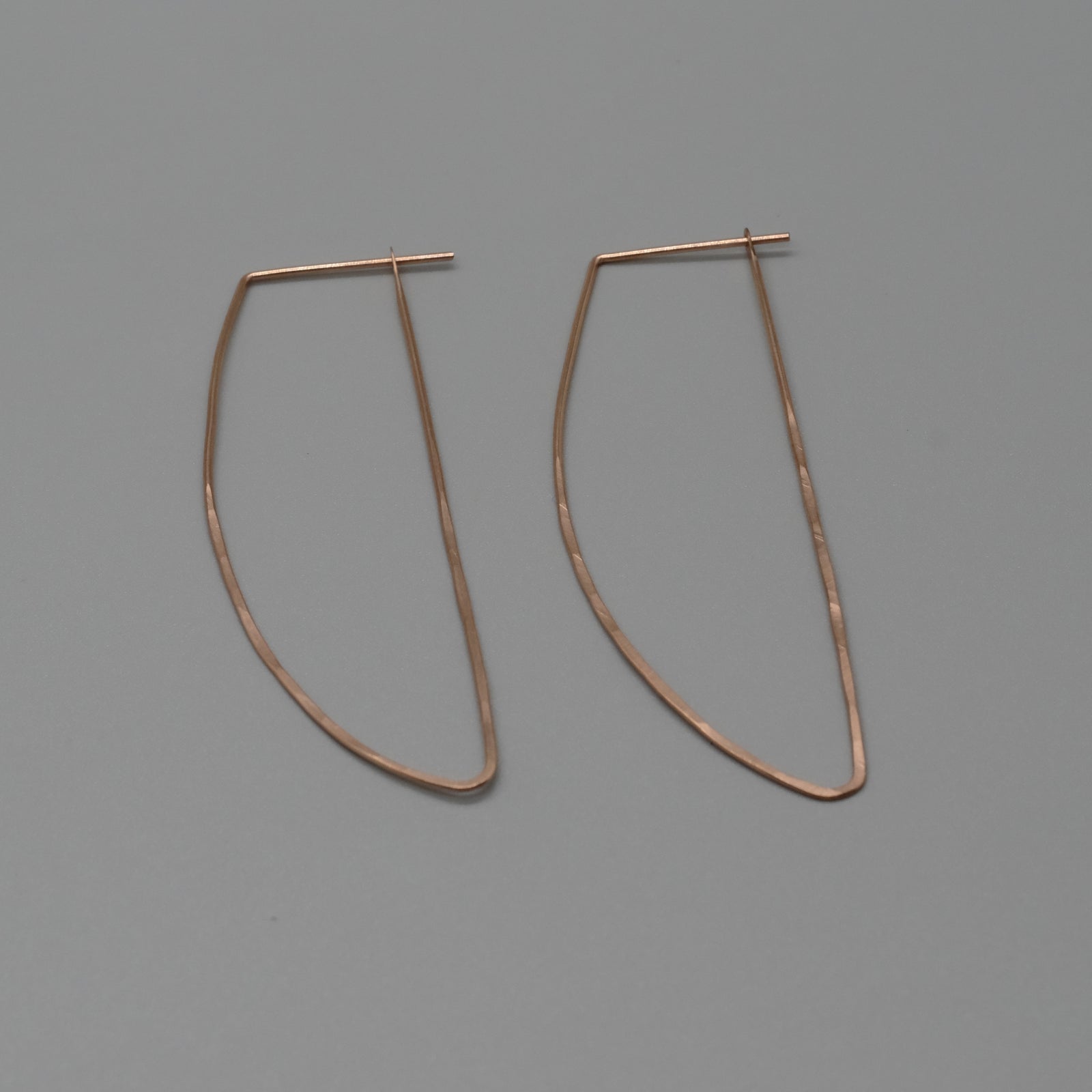 Rose Curve Hoops