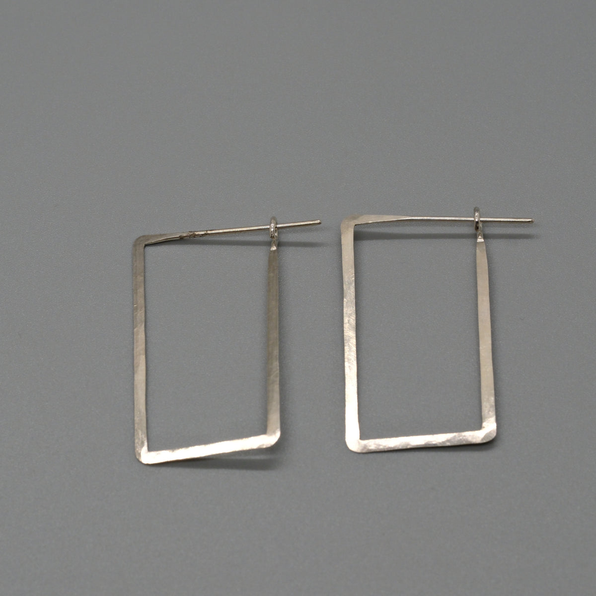 frame hoop earrings