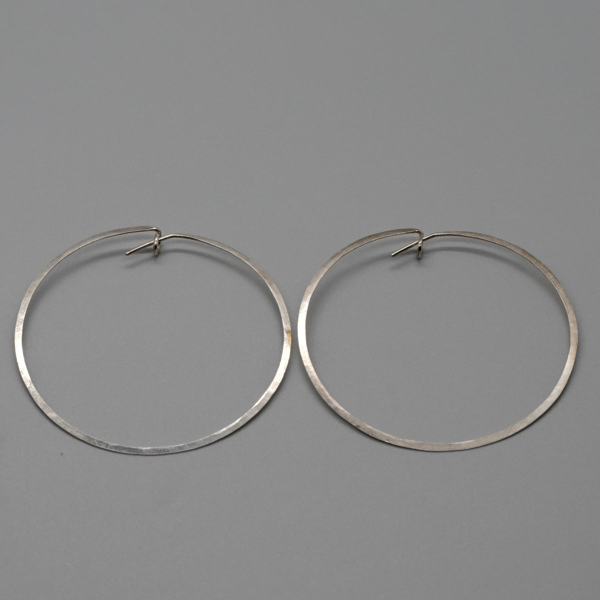 Large Hammered Hoops