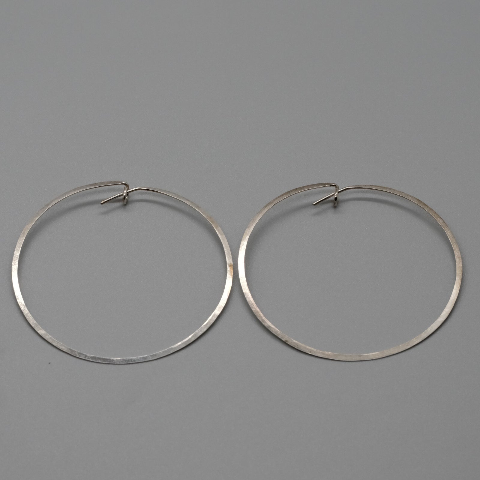 Large Hammered Hoops