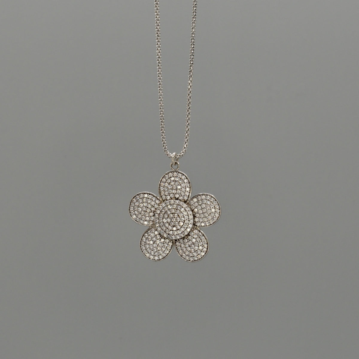 sparkle bloom necklace