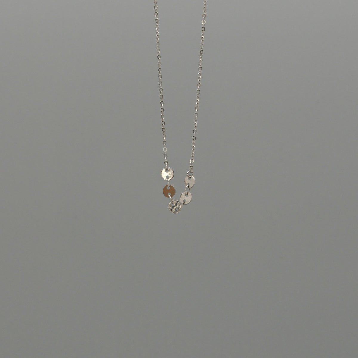 little discs necklace