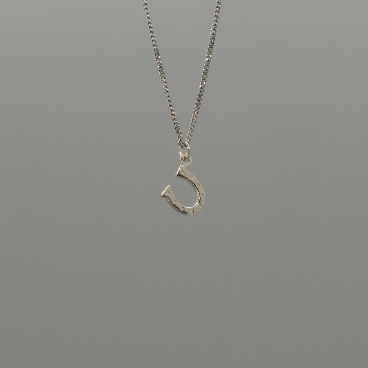 Lucky Mini Horseshoe Necklace