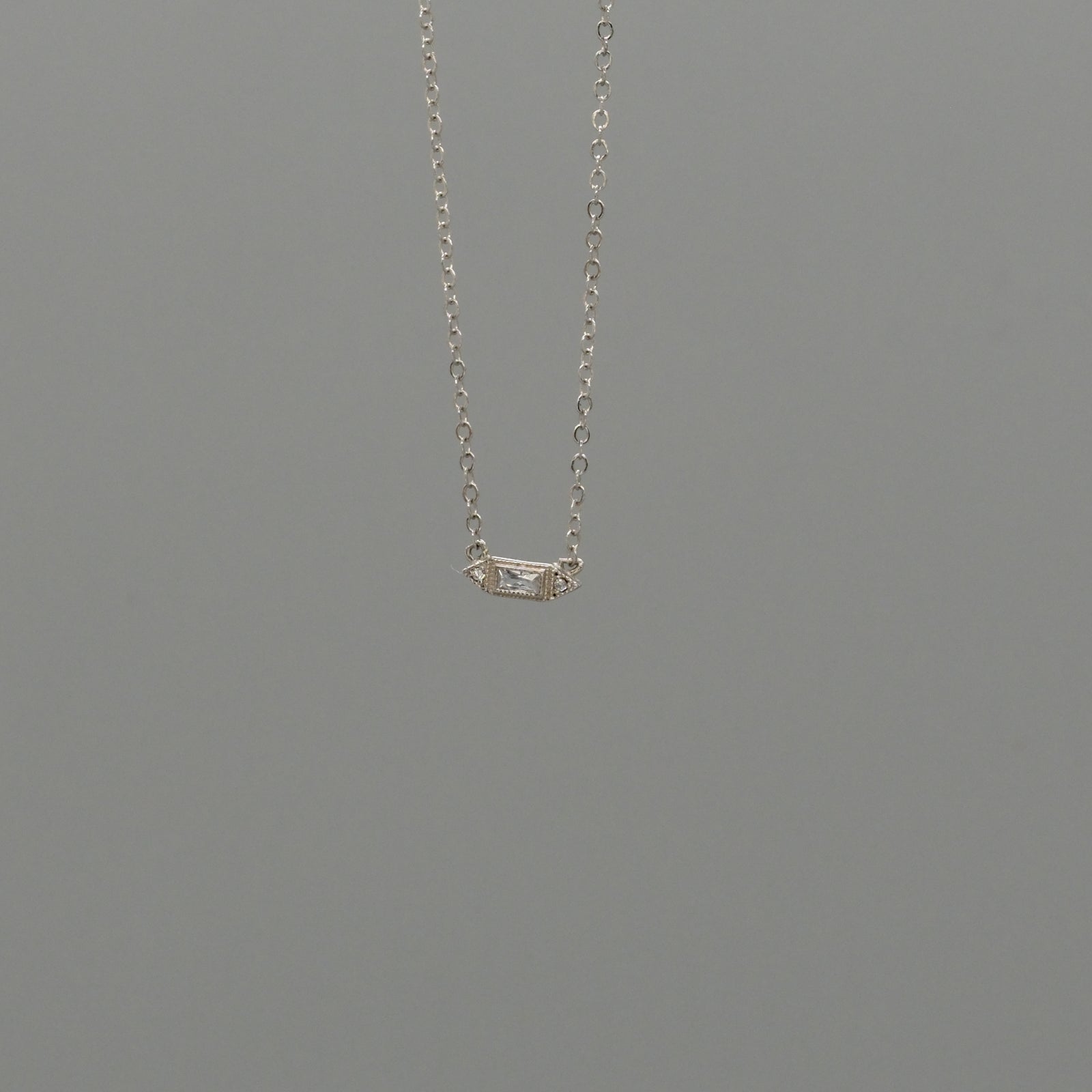 Baguette Glow Necklace